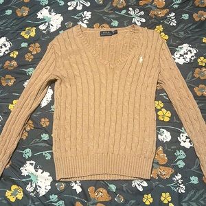 Brown Ralph Lauren sweater XS